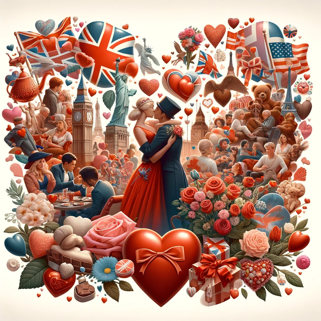 Valentine’s Day Customs & Vocabulary in English-Speaking Nations