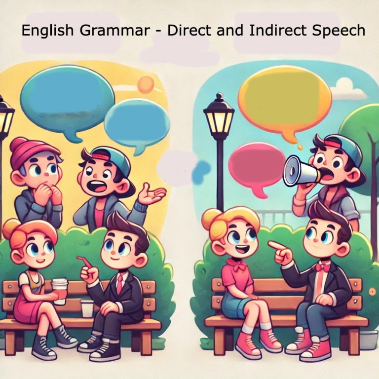 Understanding English Grammar - Direct and Indirect Speech - 5 Minute ...