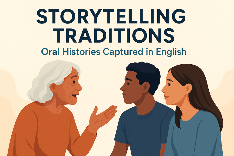 Storytelling Traditions: Oral Histories Captured in English