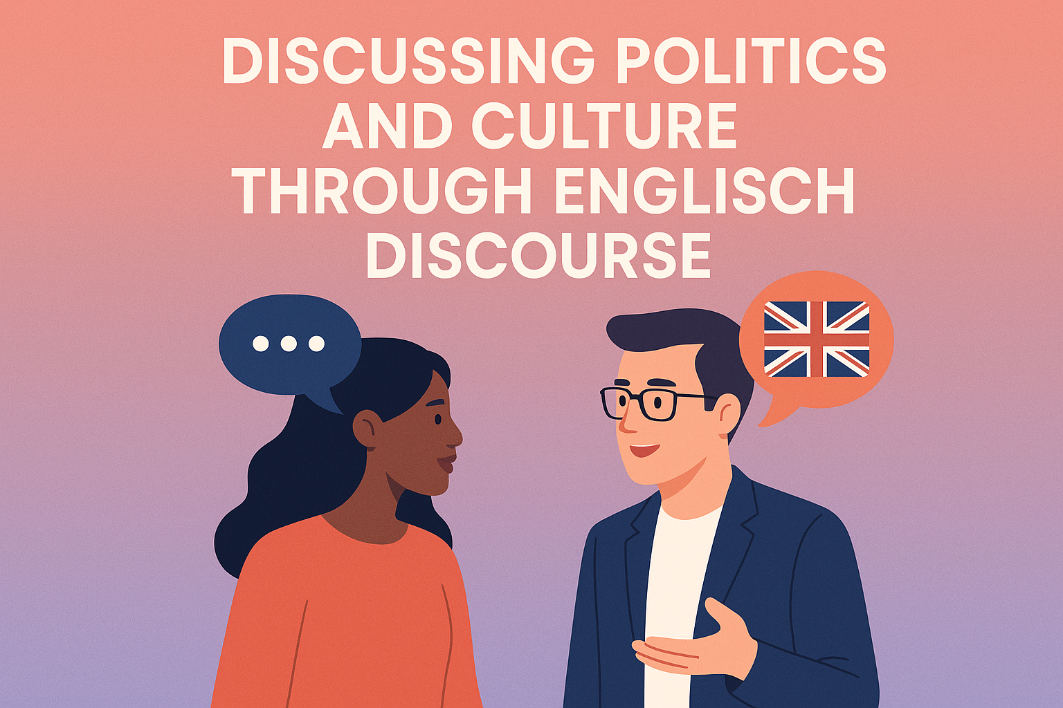 Discussing Politics and Culture Through English Discourse
