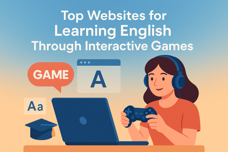 Top Websites for Learning English Through Interactive Games