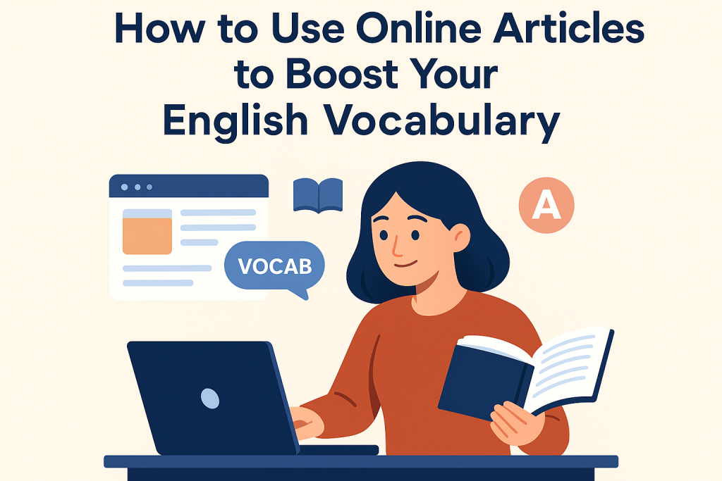 Article Boost How to Use Online Articles to Boost Your English Vocabulary
