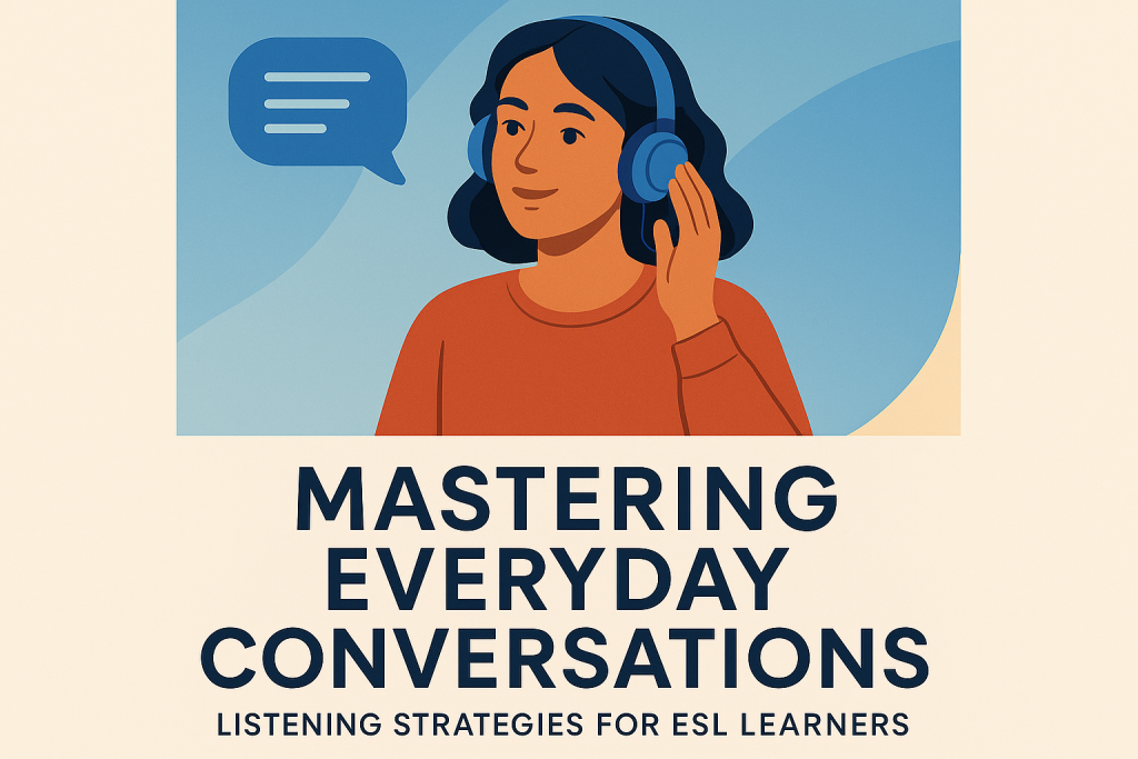 Mastering Everyday Conversations Listening Strategies For Esl Learners