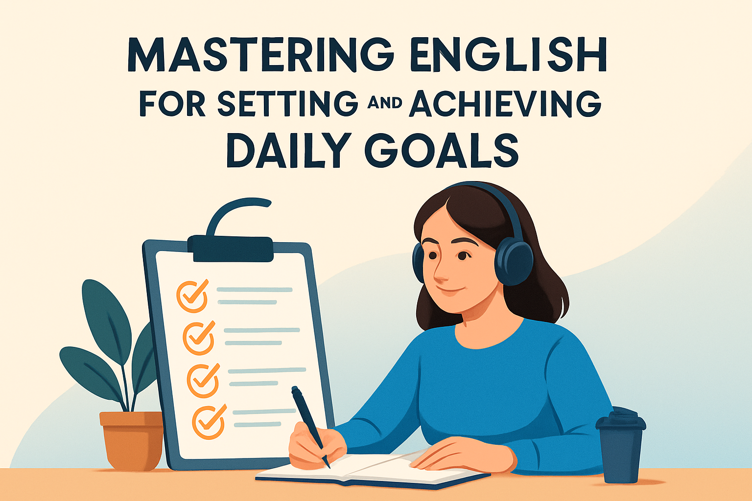 Mastering English for Setting and Achieving Daily Goals