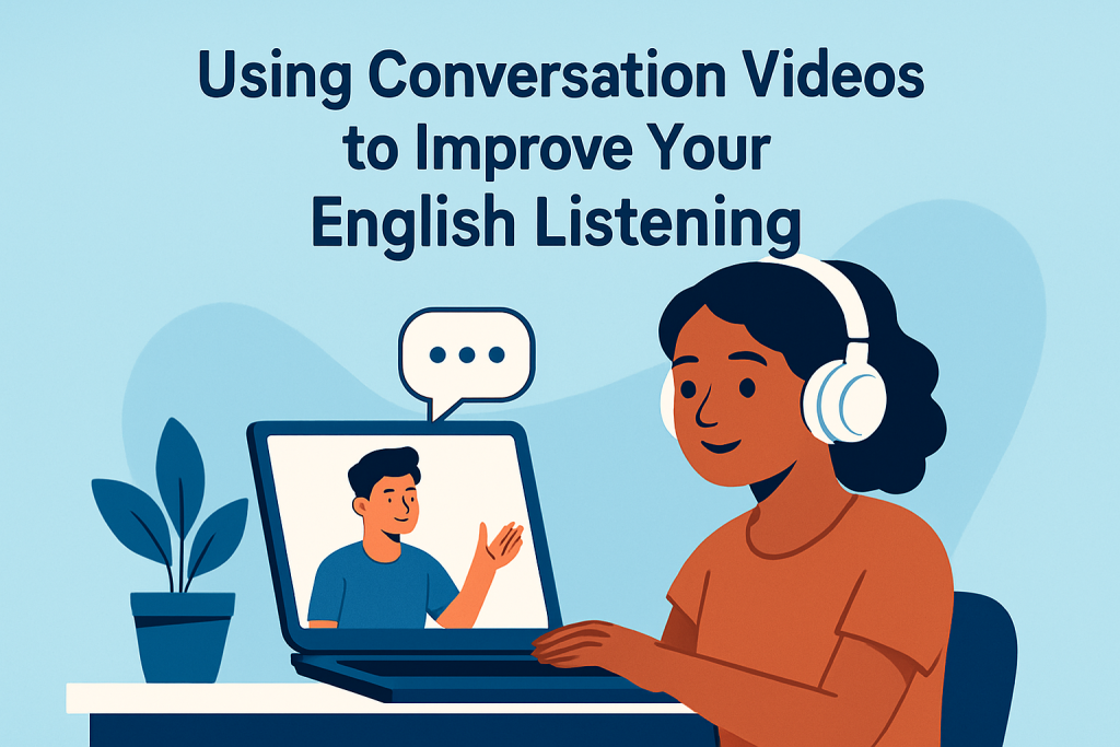 Using Conversation Videos to Improve Your English Listening