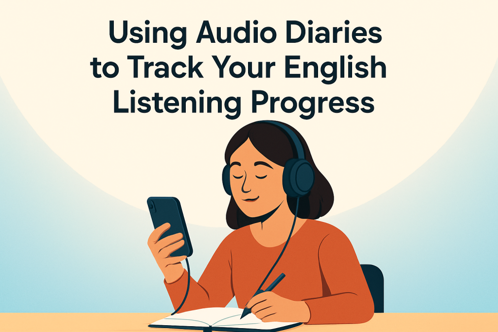 Using Audio Diaries to Track Your English Listening Progress