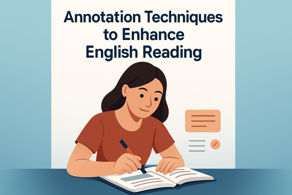 Using Annotation Techniques to Enhance English Reading – 5 Minute English