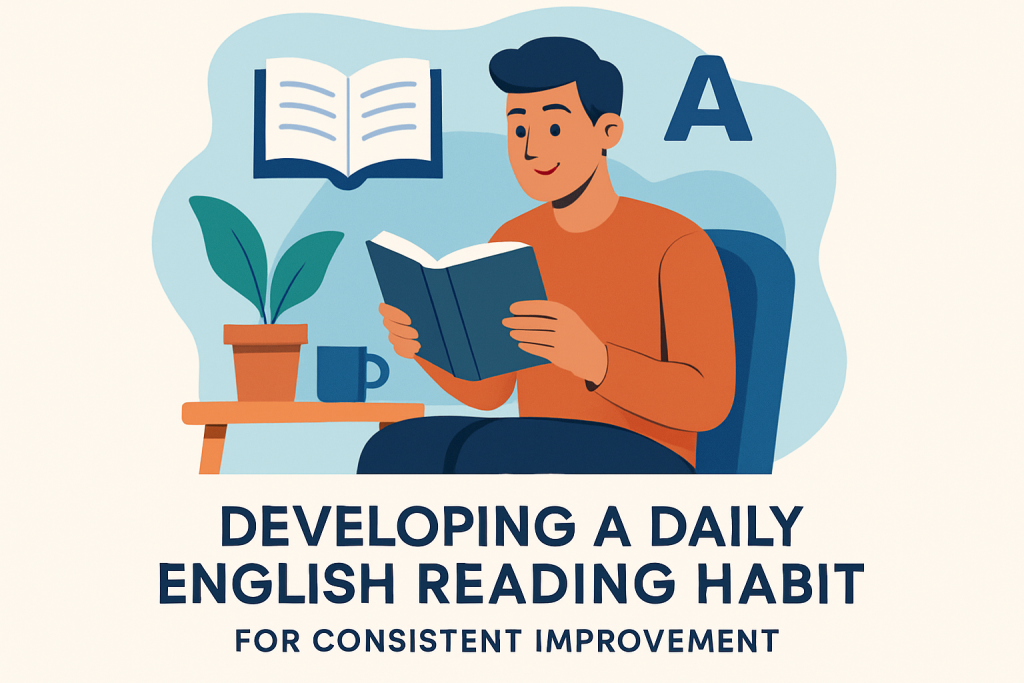 Developing a Daily English Reading Habit for Consistent Improvement