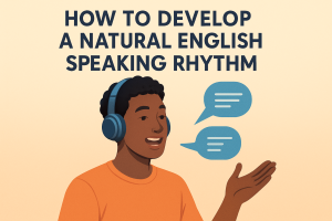 How to Develop a Natural English Speaking Rhythm