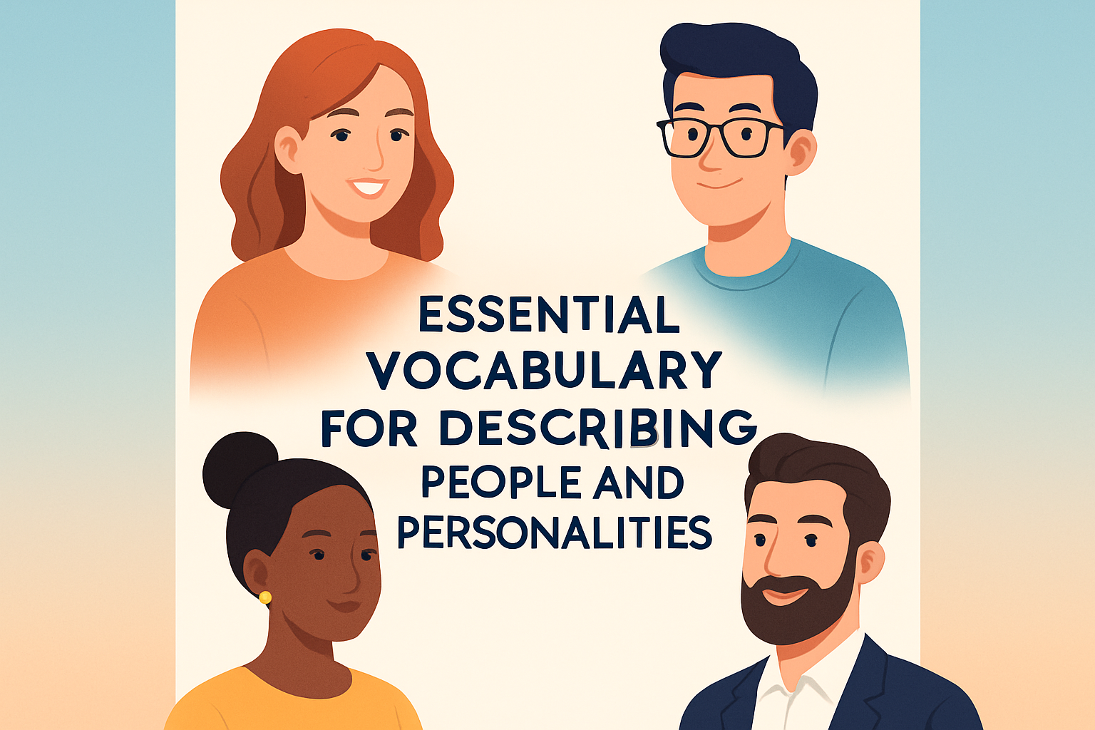 Essential Vocabulary for Describing People and Personalities