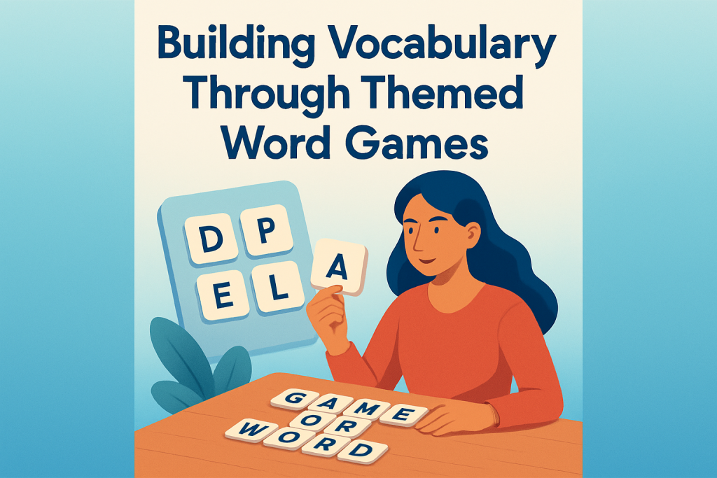 Building Vocabulary Through Themed Word Games