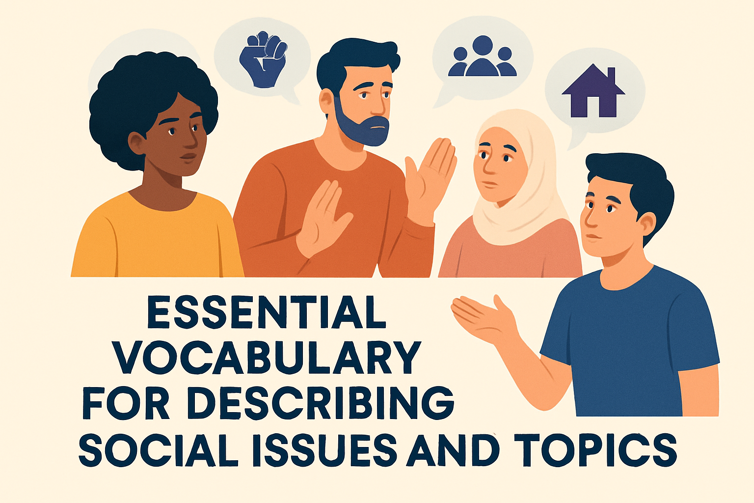 Essential Vocabulary for Describing Social Issues and Community Topics