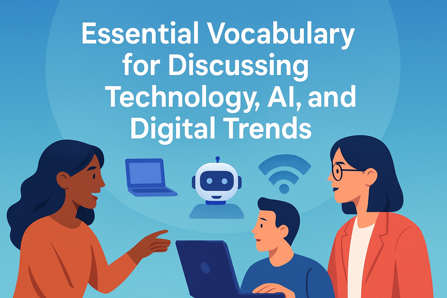 Essential Vocabulary for Discussing Technology, AI, and Digital Trends