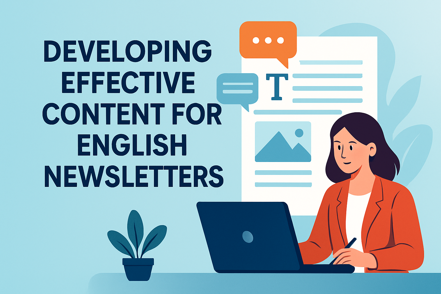 Developing Effective Content for English Newsletters