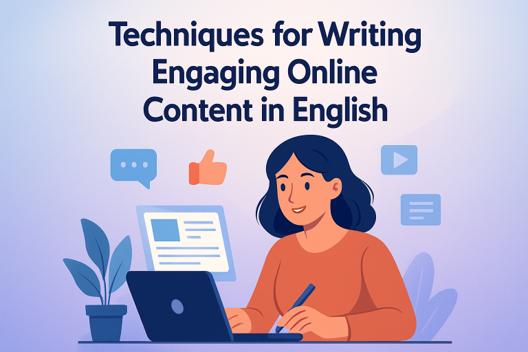Techniques for Writing Engaging Online Content in English – 5 Minute ...