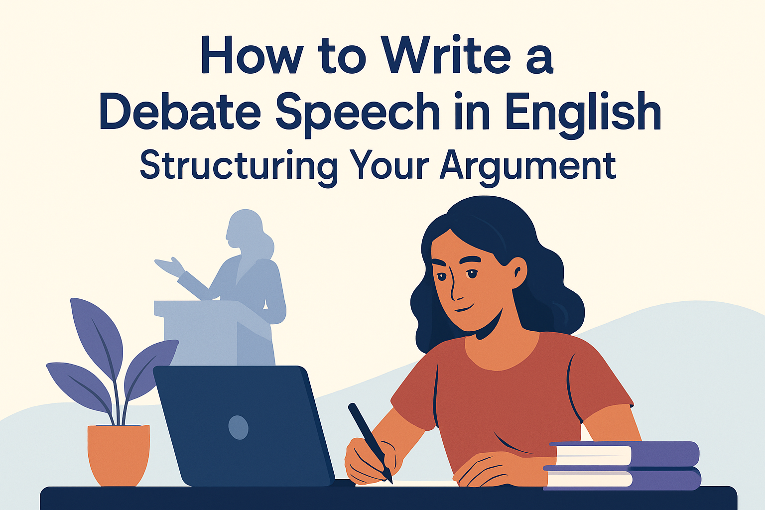 How to Write a Debate Speech in English: Structuring Your Argument