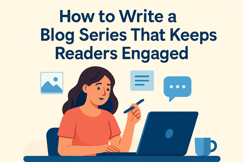 How to Write a Blog Series That Keeps Readers Engaged in English