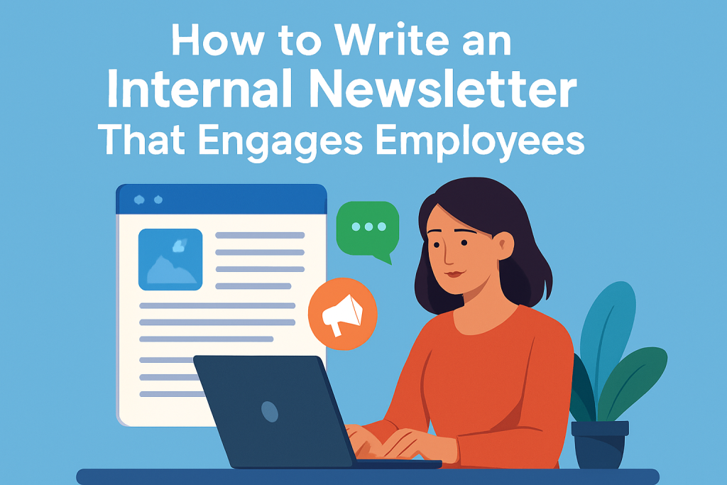 How to Write an Internal Newsletter That Engages Employees in English