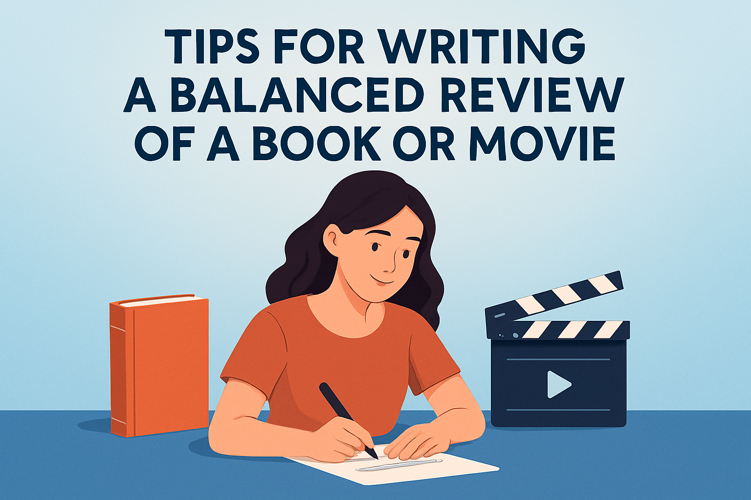 Tips for Writing a Balanced Review of a Book or Movie in English