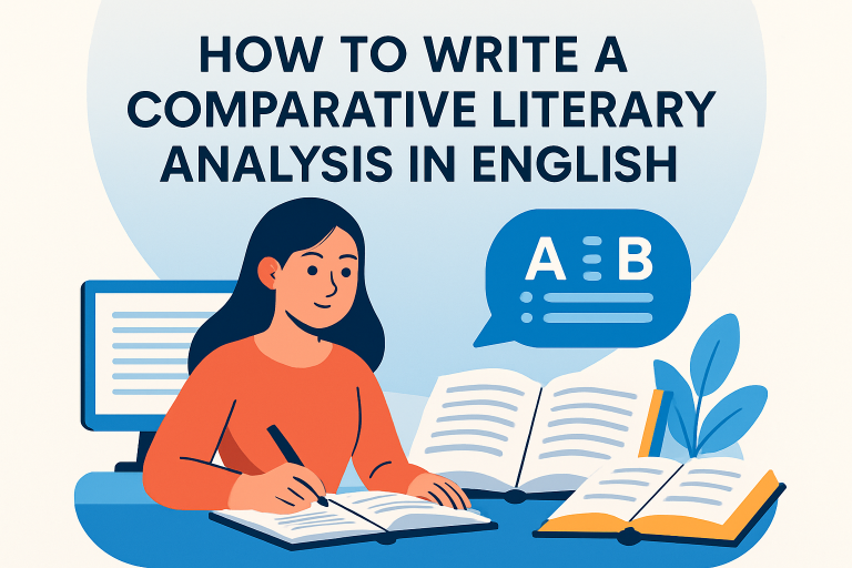 How to Write a Comparative Literary Analysis in English