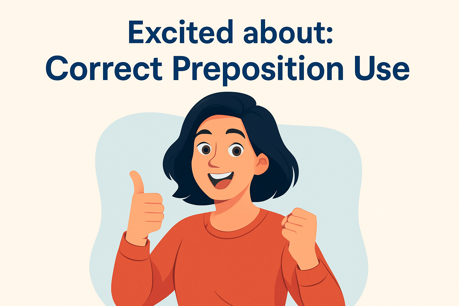 When to Use Excited about: Correct Preposition Use – 5 Minute English