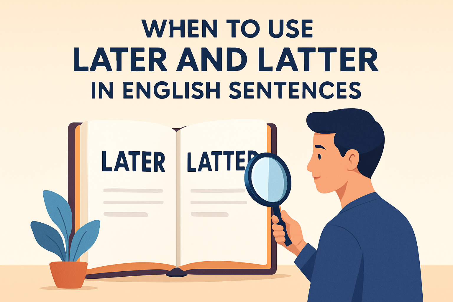 When to Use Later and Latter in English Sentences