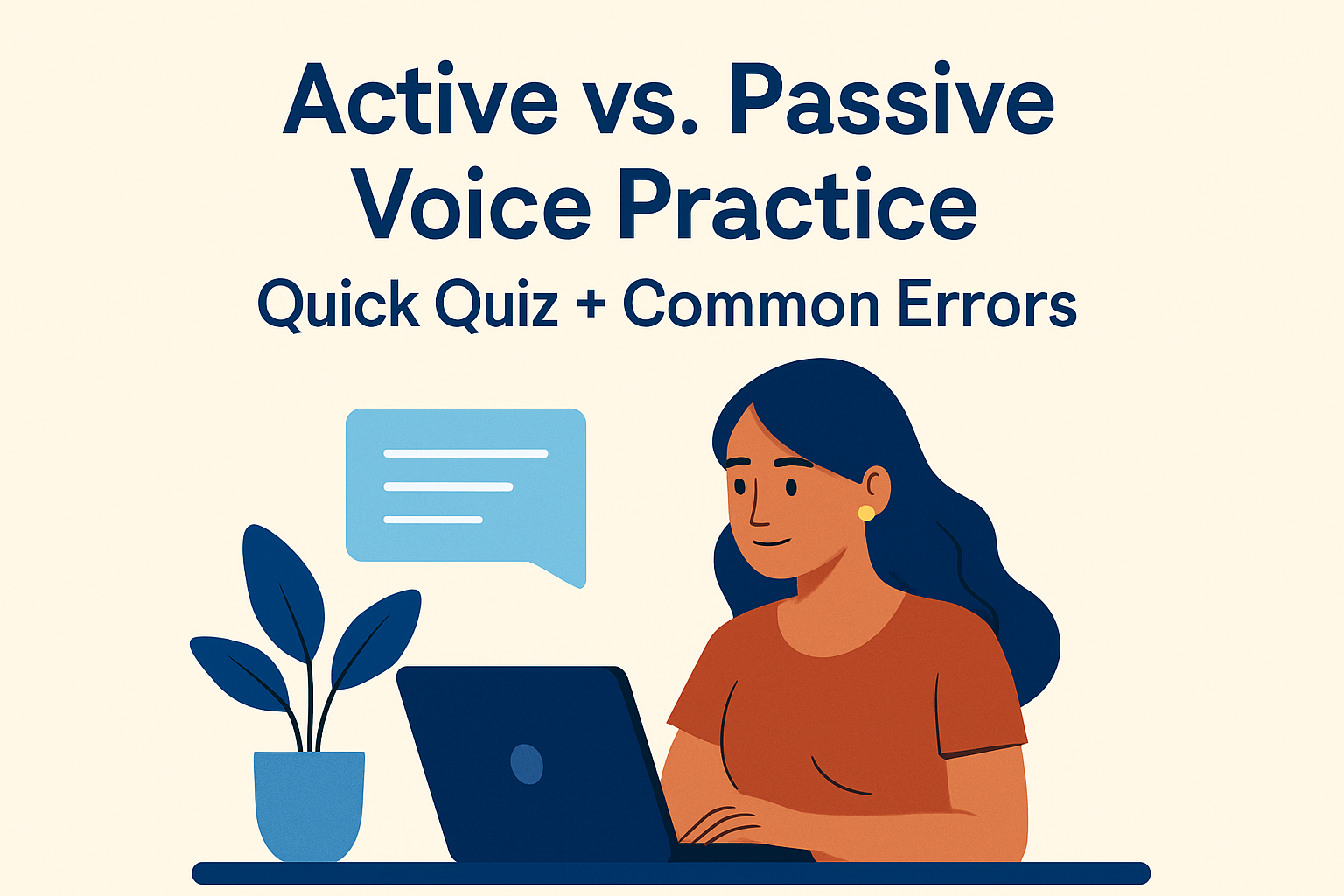 Active Vs Passive Voice Practice: Quick Quiz + Common Errors