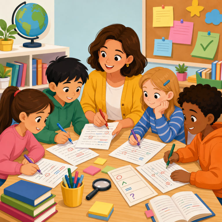 Error Correction Activities for Writing Class Teachers