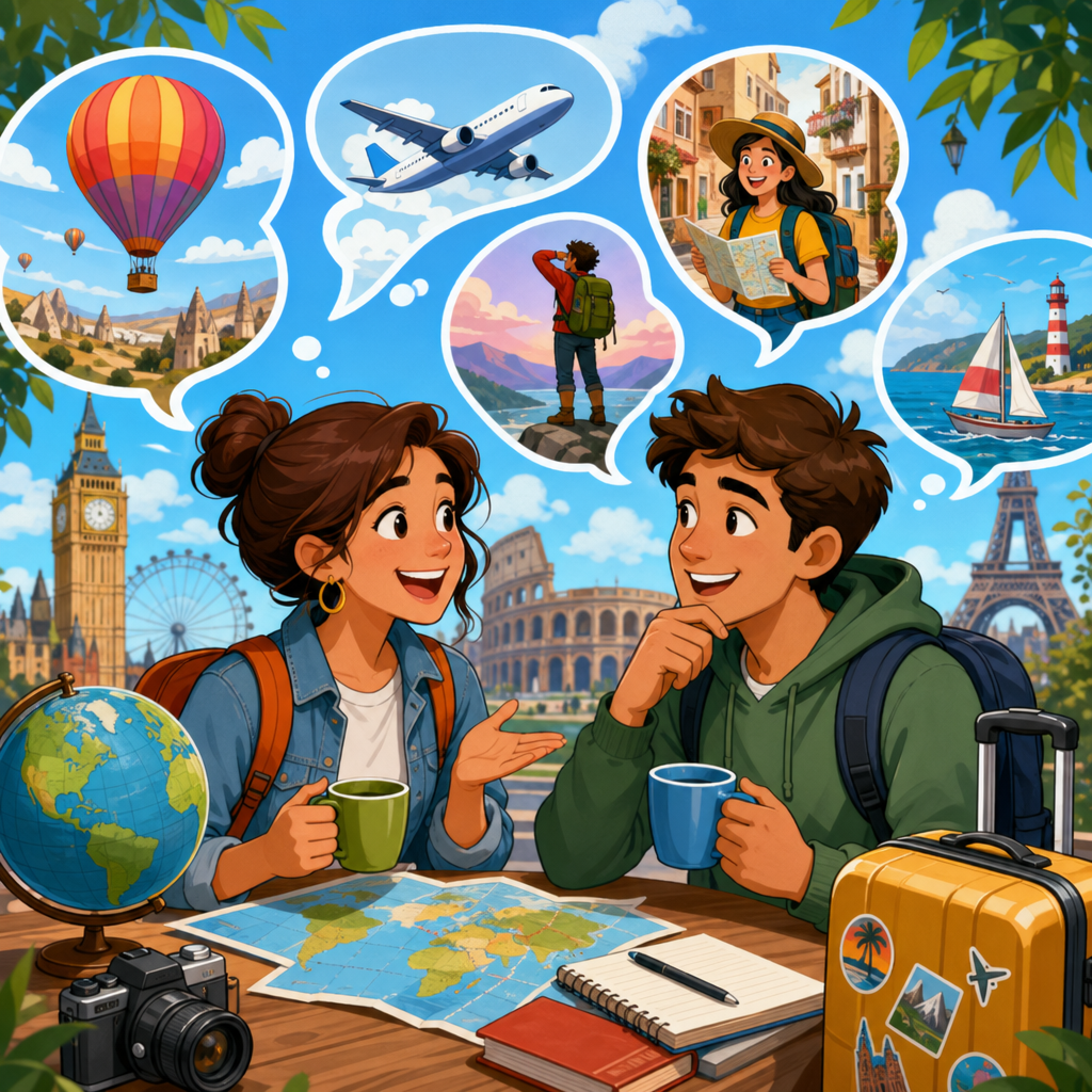 Travel Idioms For Trips And Vacations Practice: Dialogue Examples + Short Quiz