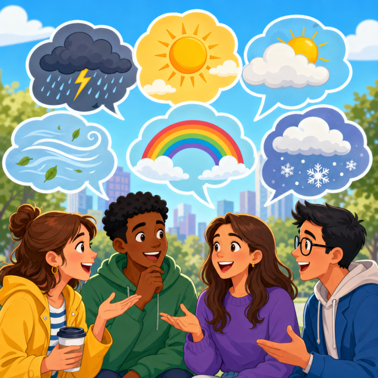 Weather Idioms: Meanings, Examples, and Daily Use