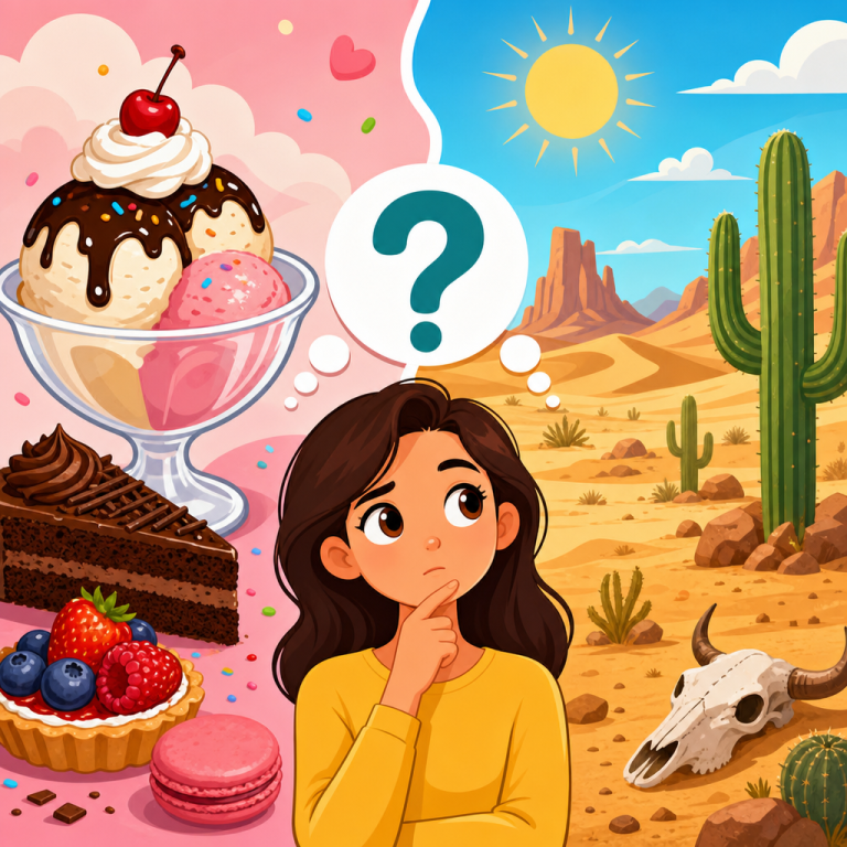Dessert vs Desert: Meaning, Examples, and Practice