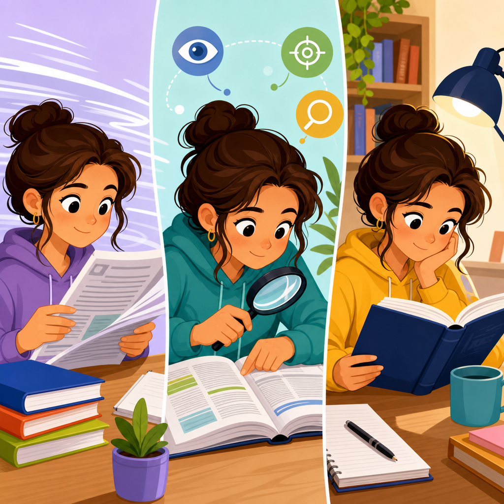 How to Skim, Scan, and Read Deeply for Academic Success