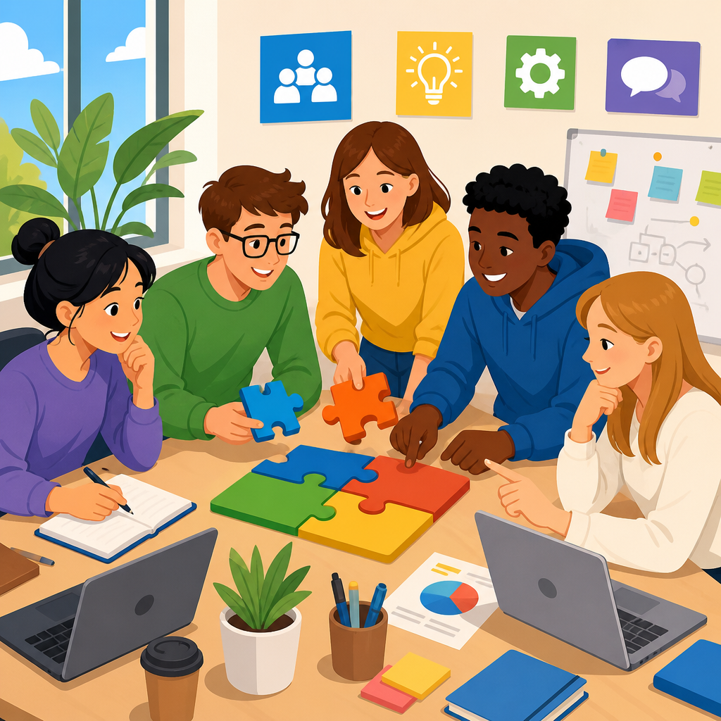 Vocabulary for Teamwork, Roles, and Collaboration