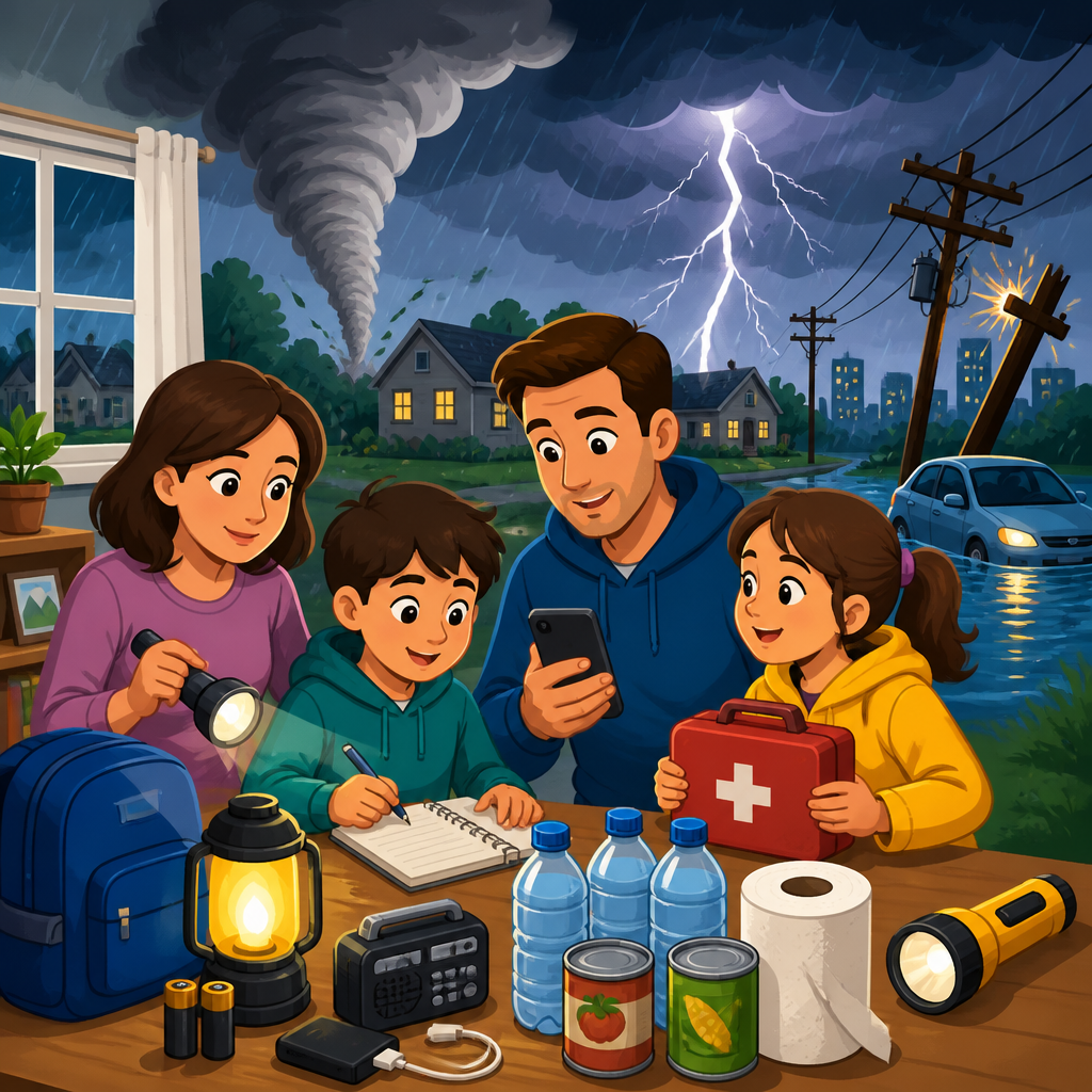 Weather Emergency Vocabulary: Storms, Alerts, and Power Outages